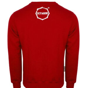 Sweatshirt Octagon Logo Smash Red