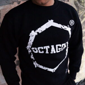 Sweatshirt Octagon Teeth Black  