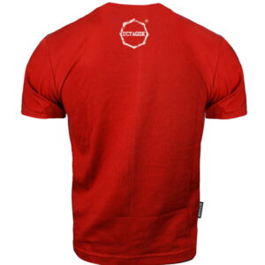 T-shirt Octagon Logo Smash Large Red