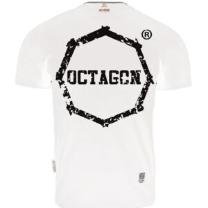 T-shirt Octagon Teeth White
